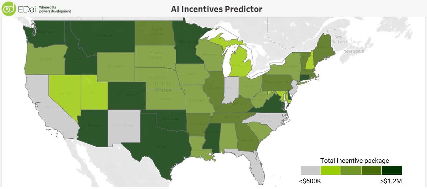 LocatED AI Incentives Predictor